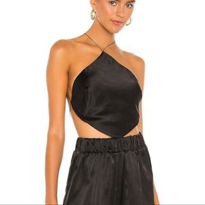 Natalie Rolt Silk Top